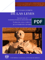 De Las Leyes - Cicerón PDF