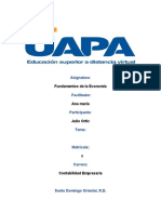 Tarea 3 Fundamentos de Economía