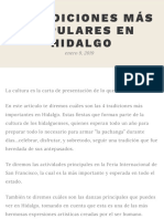 4 Tradiciones Más Populares en Hidalgo