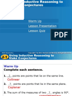 2-1using Inductive Reasoning To Make Conjectures - PPSX