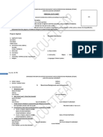 Form 2.0 General Portfolio of ETEEAP Student Form