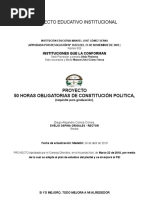 Proyecto - 50 Horas de Constitución Politica