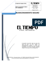 Procedimiento de Almacenamiento Seguro