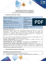 Syllabus Del Curso Proyecto de Ingeniería I