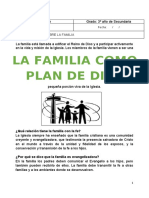 Tema 7 PLAN DE DIOS SOBRE LA FAMILIA