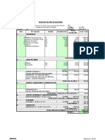 Analisis de Precios Unitarios SEMAPA 2016 (Ampliacion 2016) APU PDF