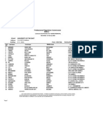 PRC Room Assignment For December 2010 Nursing Board Exam (Metro Manila Removals)