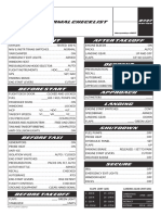 Boeing737 Checkliste 2017 PDF