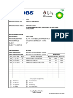 Kz01-Cv-Spe-68-0004 Design, Fabrication & Erection of Structural Steel Work