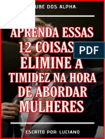 12 Coisas para Perder A Timidez