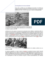 Consecuencias Demográficas de La II Guerra Mundial