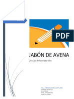 Jabón de Avena