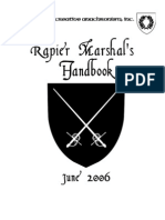 Rapier Marshal's Handbook