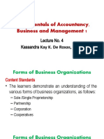 ABM1 Forms of Organizations