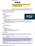 4 Lignes Directrices Pour L'application Du Système HACCP PDF