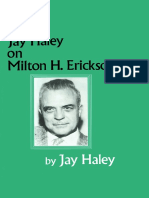 Jay Haley - Jay Haley On Milton H. Erickson-Routledge (1993) PDF