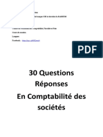 Questions-Réponses Comptabilité Des Sociétés