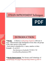 Strain Improvement Methods