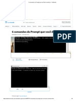 6 Comandos Do Prompt Que Você Deve Conhecer - TecMundo