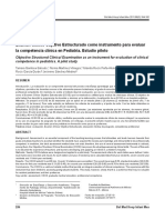 ESTE. Examen Clínico Objetivo Estructurado Como Instrumento para Evaluar