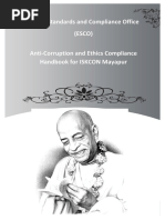 ESCO Compliance ISKCON Mayapur PDF