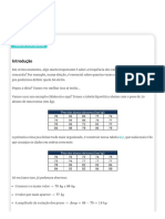 Distribuição de Frequências - Resumo e Exercícios Resolvidos PDF