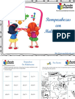 Rompecabeza Con Multiplicaciones Nº2