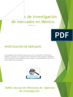 Presentación 4) Agencias de Investigación de Mercados en México