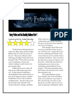 Harry Potter Project Review