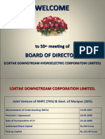 Presentation On Loktak Downstream DT 20.01.2020