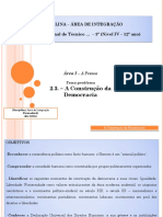 Construção Da Democracia PDF