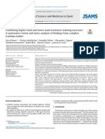 Combining Higher-Load and Lower-Load Resistance Training Exercises - A Systematic Review and Meta-Analysis of Findings From Complex Training Studies