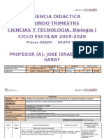 Secuencia Didactica Biologia Segundo Trimestre