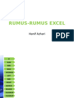 Rumus-Rumus Excel