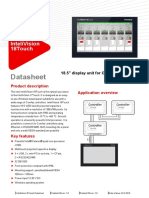 InteliVision 18touch - Datasheet