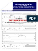 Formulario Registral #1