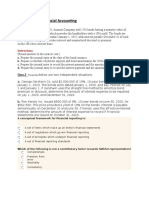 Test Advance Financial Accounting