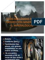 Guías Geológicas en Prospección Minera