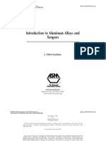 Introduction To Aluminum Alloys and Tempers