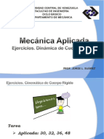 Clase 11. Ejercicios. Dinámica de Cuerpo Rígido. (A) PDF