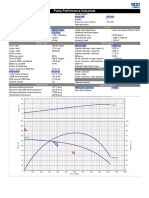 Curva KFL10X - 400GPM@115PSI - 3500RPM