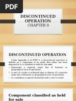 CHAPTER 9 - Discontinued Operation