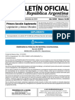 DNU 34-2019 - Doble Indemnizacion Por Despido Injustificado