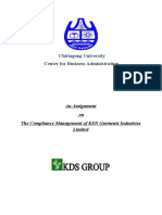 Assignment On Compliance Management of K