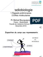 Cours 2 - RADIOBIOLOGIE Parties 1 Et 2