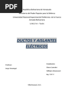 Ductos Electricos y Aislantes