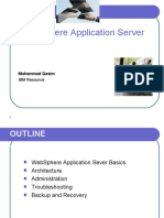 Websphere Application Server: Muhammad Qasim