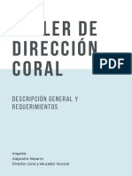 Taller de Dirección Coral