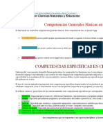 Ciencias Naturales Competencias Fundamentales