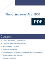 The Companies Act, 1956